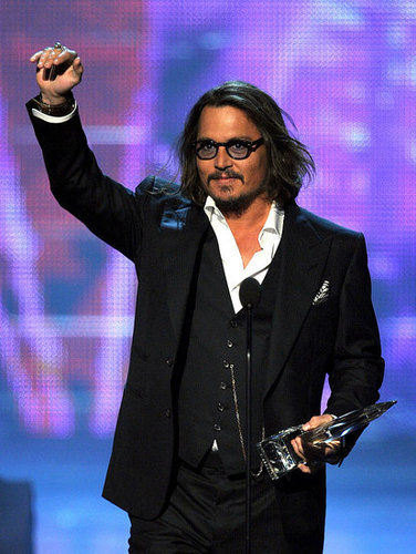Pictures of Johnny Depp at 2011 People's Choice Awards 2011-01-05 19:20:38