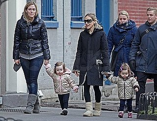 Pictures of Sarah Jessica Parker in NYC with Walking Twins Marion and Tabitha