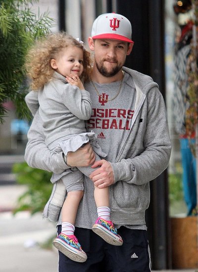 Joel Takes a Long-Haired Harlow Out on the Town While Nicole Shops Around Joel Takes a Long-Haired Harlow Out on the Town While Nicole Shops Around
