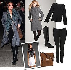 Pictures of Beau Garrett Leaving Late Show With David Letterman