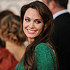 Angelina Jolie at Golden Globes 2011