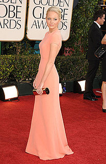 Pictures of Emma Stone Wearing Calvin Klein at 2011 Golden Globe Awards 2011-01-16 16:38:33