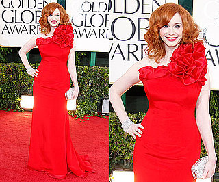 Christina Hendricks at 2011 Golden Globe Awards