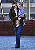 Pictures of Jennifer Garner With Violet and Seraphina at the Dentist