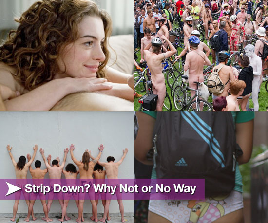 Stripping For Improv Everywhere's No Pants Subway Ride Stripping For Improv Everywhere's No Pants Subway Ride