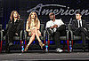 Pictures of Jennifer Lopez, Randy Jackson, Steven Tyler, and Ryan Seacrest at the American Idol TCA Panel