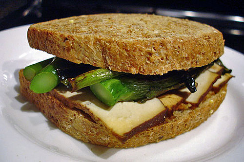 Tofu and Chinese Broccoli Sandwich Tofu and Chinese Broccoli Sandwich