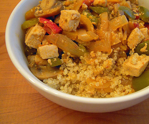 Spicy Tofu Over Quinoa Spicy Tofu Over Quinoa