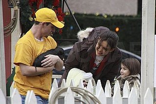 Pictures of Katie Holmes and Suri Cruise on the Set of Jack and Jill