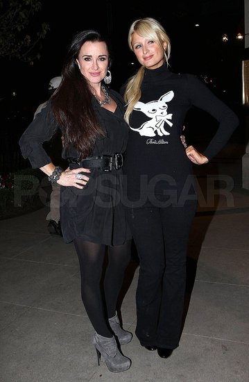 Pictures of Paris Hilton Celebrating Kyle Richards's Birthday With Lisa Vanderpump