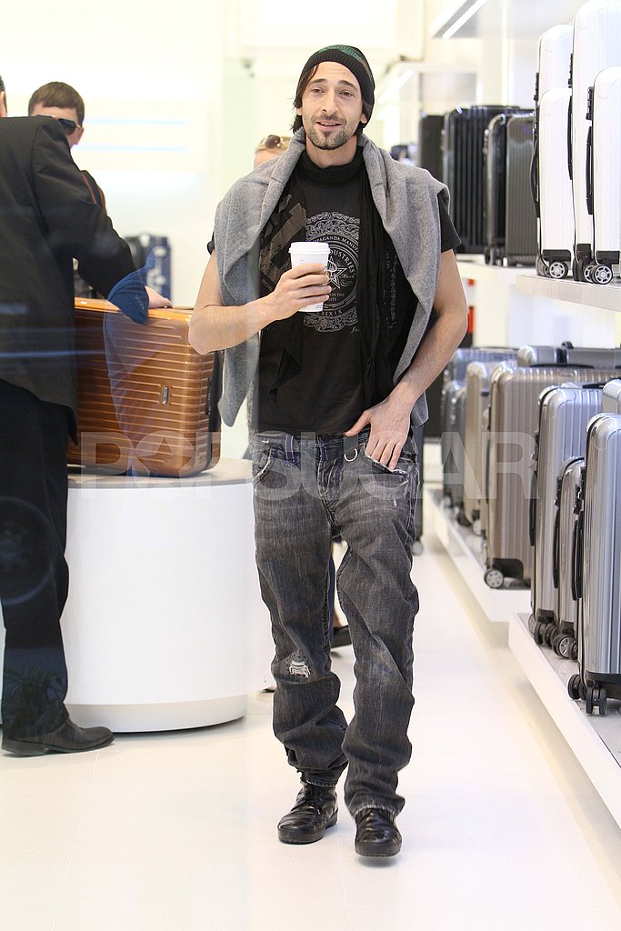 Adrien Brody Leaves His Baggage Behind to Focus on Film Adrien Brody Leaves His Baggage Behind to Focus on Film