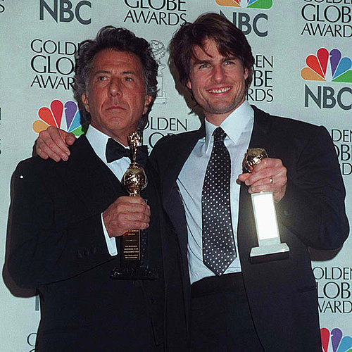 Dustin Hoffman and Tom Cruise showed off their awards in 1997.
Dustin Hoffman and Tom Cruise showed off their awards in 1997.