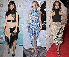 Pictures of Zoe Saldana, Chloe Sevigny, Emily Deschanel Wearing Printed, Cutout Dresses Pictures of Zoe Saldana, Chloe Sevigny, Emily Deschanel Wearing Printed, Cutout Dresses