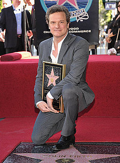 Pictures of Colin Firth Receiving His Star on the Hollywood Walk of Fame With The King's Speech Cast