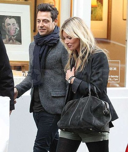 Pictures of Kate Moss and Jamie Hince in Paris For Her Birthday Weekend
