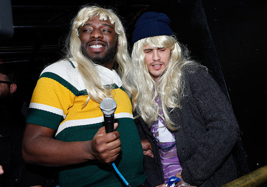 Pictures of James Franco at Sundance In a Wig, Rapping, and Dancing 2011-01-23 13:30:00