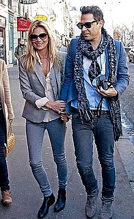 Pictures of Kate Moss and Jamie Hince Celebrating Her Birthday in Paris