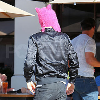 Guess Who Wore a Pink Kitty Cat Hat?