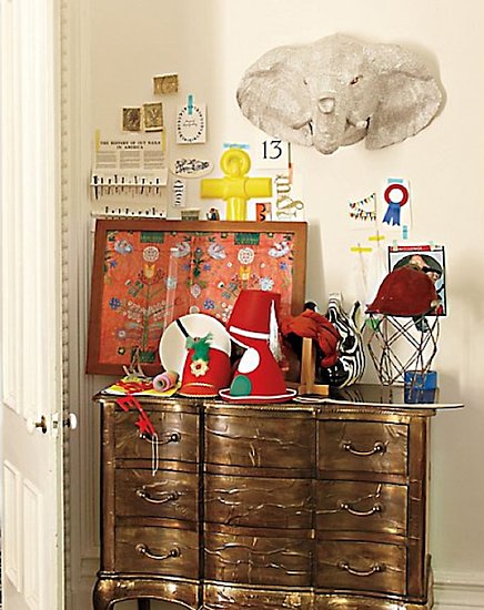 Elephants are trumpeting a return to the home decorating front. My current favorite is this Savannah Story Bust ($130).
Elephants are trumpeting a return to the home decorating front. My current favorite is this Savannah Story Bust ($130).