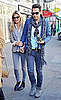 Pictures of Kate Moss and Jamie Hince in Paris on Her Birthday