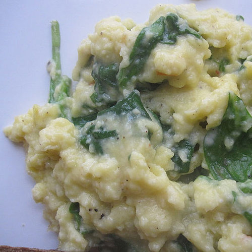 Scrambled Eggs With Greens Recipe