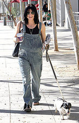 Pictures of Pregnant Selma Blair With Her Dog Pictures of Pregnant Selma Blair With Her Dog