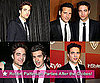 Twilight Stars Robert Pattinson and Peter Facinelli at Golden Globes After Parties