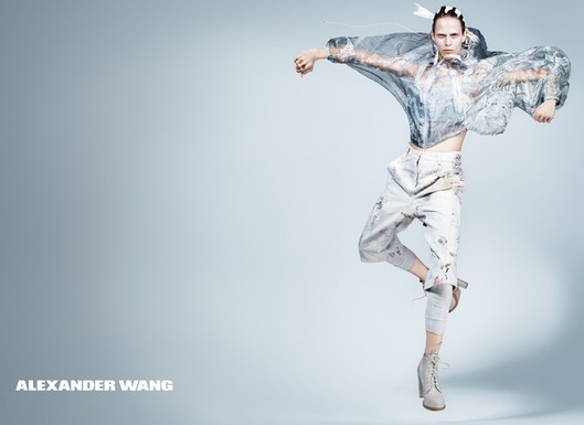 Aymeline Valade for Alexander Wang, by Craig McDean
Aymeline Valade for Alexander Wang, by Craig McDean