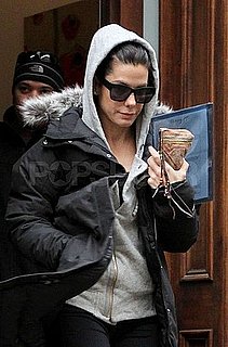 Pictures of Sandra Bullock Leaving Her NYC Apartment in Athletic Gear