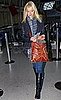 Pictures of Emma Stone Departing Out of LAX Wearing a Rebecca Minkoff Bag