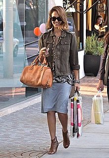 Pictures of Jessica Alba Shopping at Bel_Bambini in LA