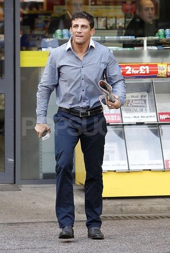 First Pictures of Alex Reid Without Wedding Ring After Katie Price Announced Separation