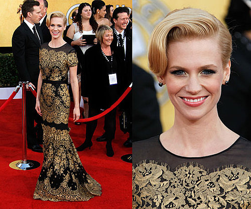 January Jones In Carolina Herrera at 2011 SAG Awards 2011-01-30 17:25:07