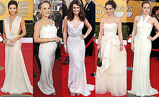 White out! Red Carpet Trends From the 2011 SAG Awards