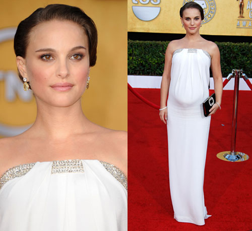 Natalie Portman in Azzaro at SAG Awards 2011 2011-01-30 17:42:19