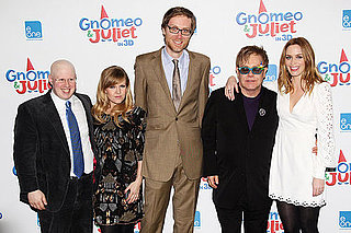 Pictures of Emily Blunt, Matt Lucas, Sir Elton John, Stephen Merchant, Elizabeth Hurley from the UK Gnomeo and Juliet Premiere