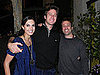 Pictures of Armie Hammer and His Wife Elizabeth Chambers Posing With a Fan Outside an LA Restaurant