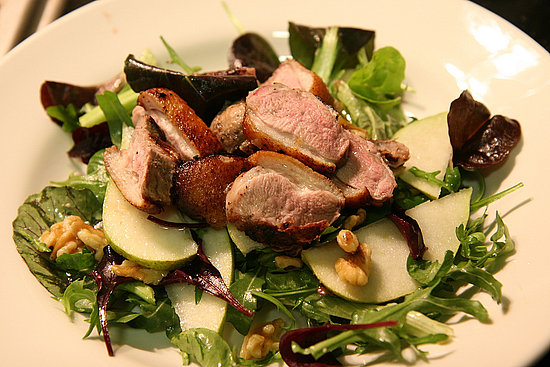Pear, Duck, and Mixed Greens Pear, Duck, and Mixed Greens