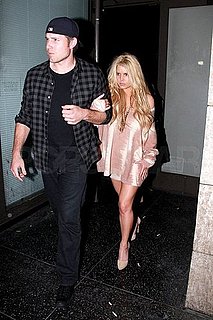 Pictures of Jessica Simpson With Eric Johnson at Dinner in LA