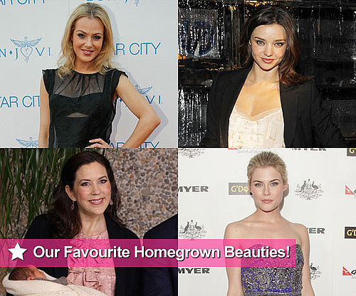 Some of Our Favourite Australian Beauties Including Miranda Kerr, Princess Mary, Jennifer Hawkins