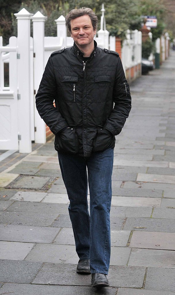 Nominee Colin Firth Puts His Best Foot Forward Ahead of the Oscars Nominee Colin Firth Puts His Best Foot Forward Ahead of the Oscars