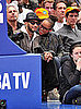 Pictures of Alicia Keys, Swizz Beatz, Kayne West and More at the Heat Versus Knicks Game