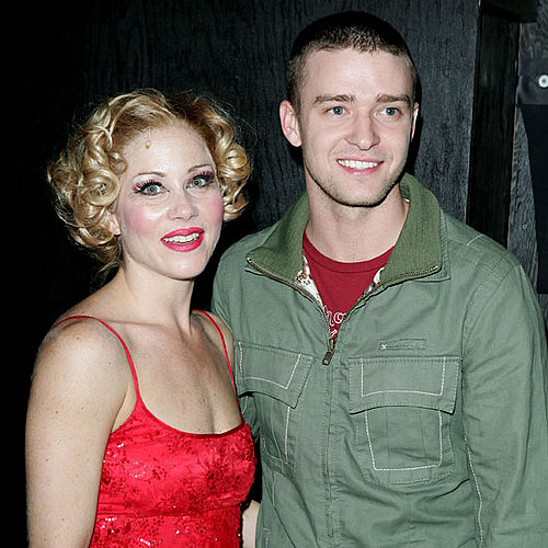 Justin Timberlake stopped to support Christina Applegate during her November 2005 Broadway production, Sweet Charity.
Justin Timberlake stopped to support Christina Applegate during her November 2005 Broadway production, Sweet Charity.