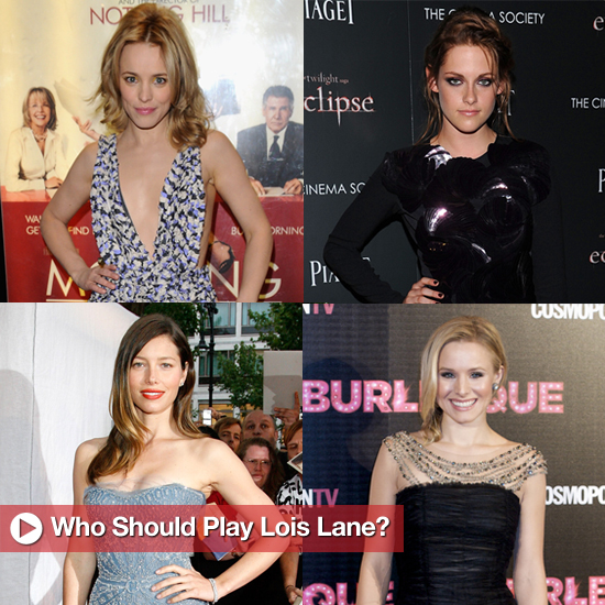 Kristen Stewart, Rachel McAdams, and Others Rumored to Play Lois Lane in Superman