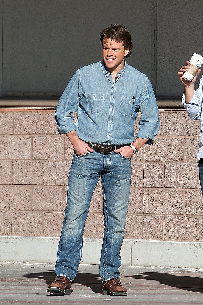 Matt Damon Heads Back to Work Following a Fun Family Weekend Matt Damon Heads Back to Work Following a Fun Family Weekend