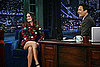 Pictures of Leighton Meester on Late Night With Jimmy Fallon