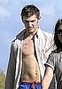 Shirtless Alex Pettyfer Pictures in Miami