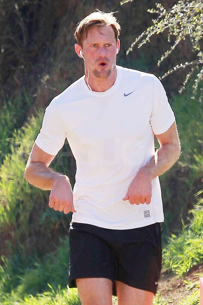 Pictures of Alexander Skarsgard Sweating Pictures of Alexander Skarsgard Sweating