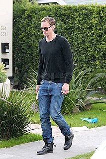 Pictures of Alexander Skarsgard Solo Heading to Lunch in LA