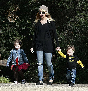 Pictures of Nicole Richie, Harlow, and Sparrow Madden in LA